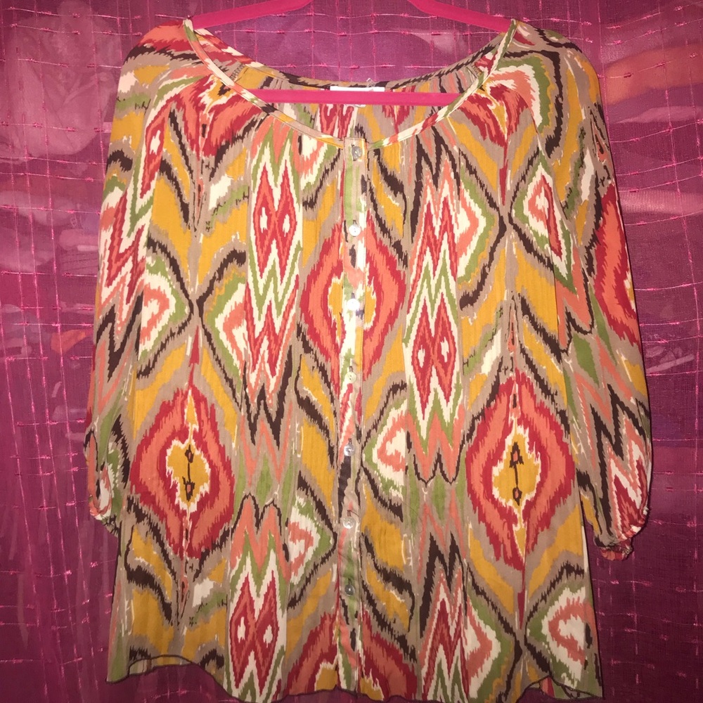 Dress Shirt with Abstract Patterns 😍